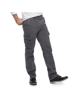 Straight-Fit Flexwear Stretch Cargo Pants