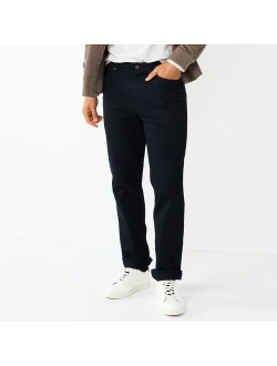 Regular-Fit 5-Pocket Knit Pants