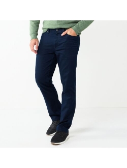 Regular-Fit 5-Pocket Knit Pants