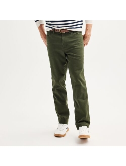 Regular-Fit 5-Pocket Knit Pants