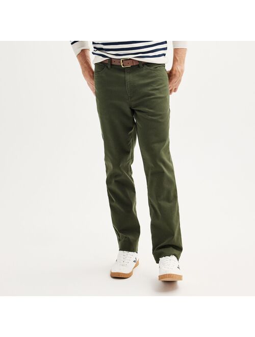 Men's Sonoma Goods For Life® Regular-Fit 5-Pocket Knit Pants