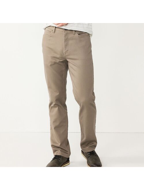 Men's Sonoma Goods For Life® Regular-Fit 5-Pocket Knit Pants