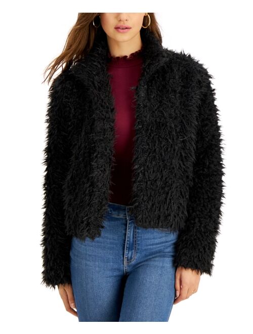 Self Esteem Juniors' Woobie Faux-Fur Jacket