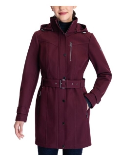 Hooded Belted Raincoat, Created for Macy's