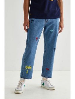 XLARGE Embroidered Straight Leg Jean