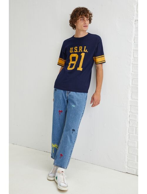 XLARGE Embroidered Straight Leg Jean