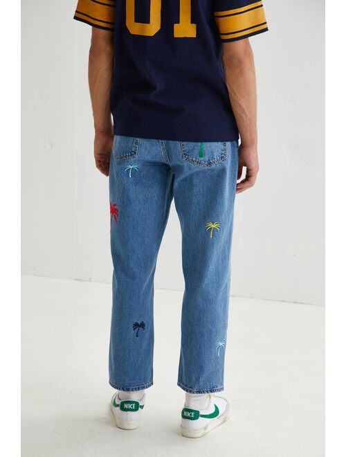 XLARGE Embroidered Straight Leg Jean