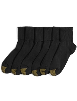 Women's Turn Cuff 6 Pack Socks, also available in Extended Sizes