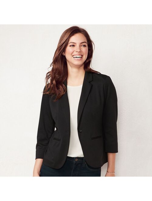 Little Co. by Lauren Conrad Women's LC Lauren Conrad Fitted Blazer