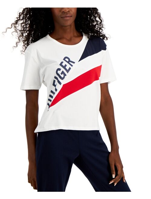 Tommy Hilfiger Graphic Cropped T-Shirt