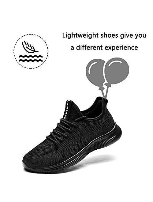 Lamincoa Womens Walking Shoes Slip On Lightweight Athletic Comfort Casual Memory Foam Tennis Sneakers for Gym Running Work