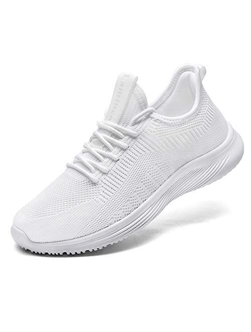 Lamincoa Womens Walking Shoes Slip On Lightweight Athletic Comfort Casual Memory Foam Tennis Sneakers for Gym Running Work