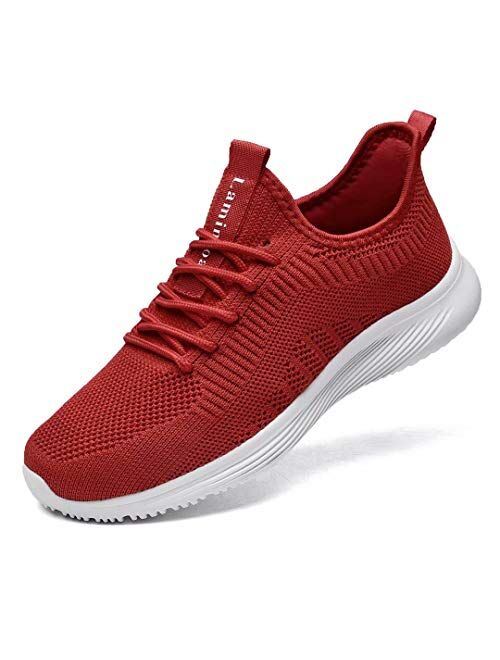 Lamincoa Womens Walking Shoes Slip On Lightweight Athletic Comfort Casual Memory Foam Tennis Sneakers for Gym Running Work