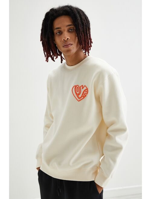 Urban outfitters OBEY Free Your Feelings Crew Neck Sweatshirt