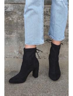 Juney Blush Suede Ankle Booties