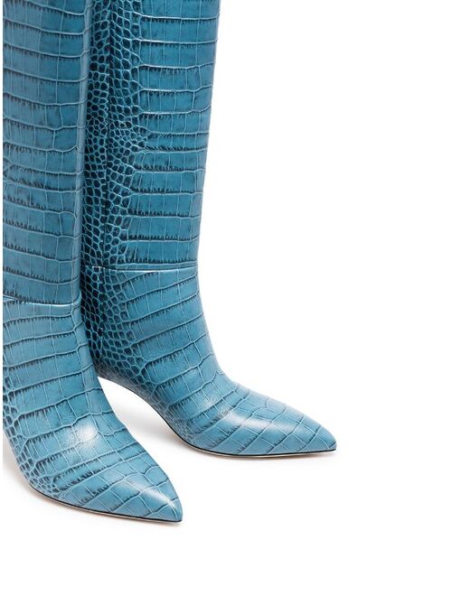 crocodile-effect 60mm boots