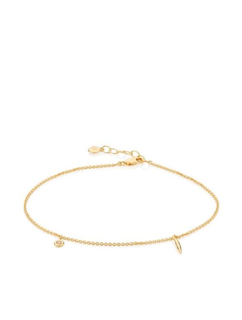 18kt gold vermeil Siren Charm anklet