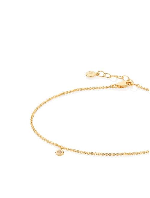 18kt gold vermeil Siren Charm anklet