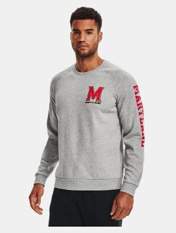 Men's UA Fleece Collegiate Crew Neck Sweatshirt