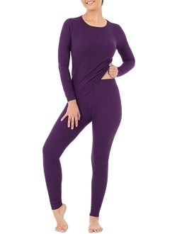 womens Micro Waffle Premium Thermal Set