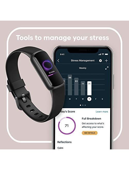 Buy Fitbit Luxe Fitness and Wellness Tracker with Stress Management