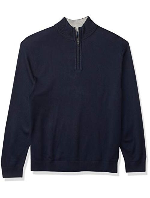 Nautica Men's Quarter-Zip Sweater