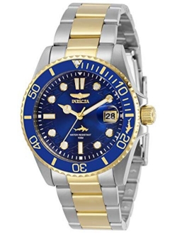 Women's Pro Dive Quartz Watch with Stainless Steel Strap, Gold, Two Tone, 20 (Model: 30481, 30485)