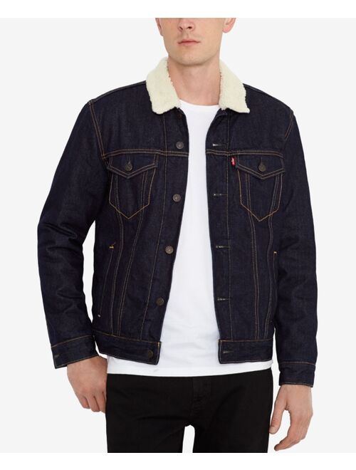 Levi's Men's Sherpa Denim Trucker Jacket