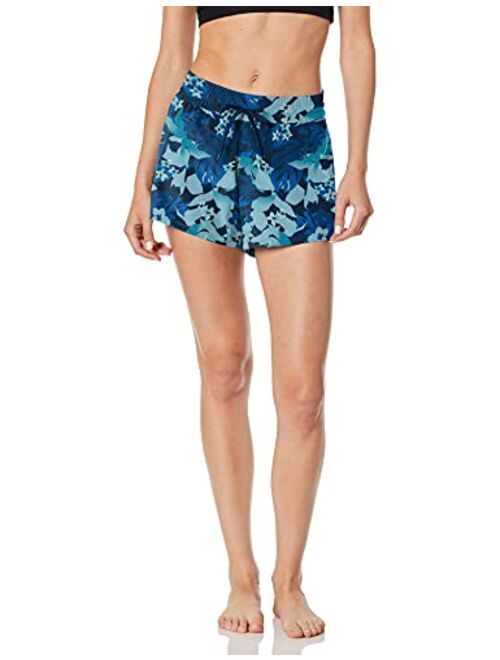 Kanu Surf Women's Darren Stretch UPF 50+ Active Swim and Workout Boardshort