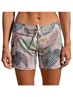 Maui Rippers Women’s 5" 4-Way Stretch Swim Shorts Boardshorts