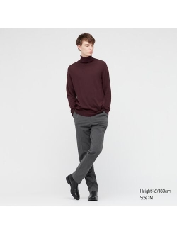 MEN EXTRA FINE MERINO TURTLENECK LONG-SLEEVE SWEATER