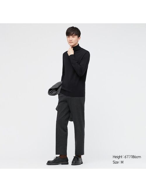 Uniqlo MEN EXTRA FINE MERINO TURTLENECK LONG-SLEEVE SWEATER