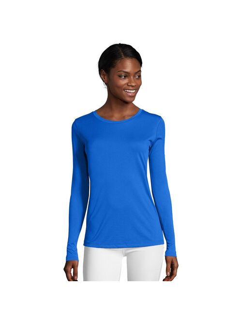 Women's Hanes® Cool Dri Long-Sleeve Performance Tee