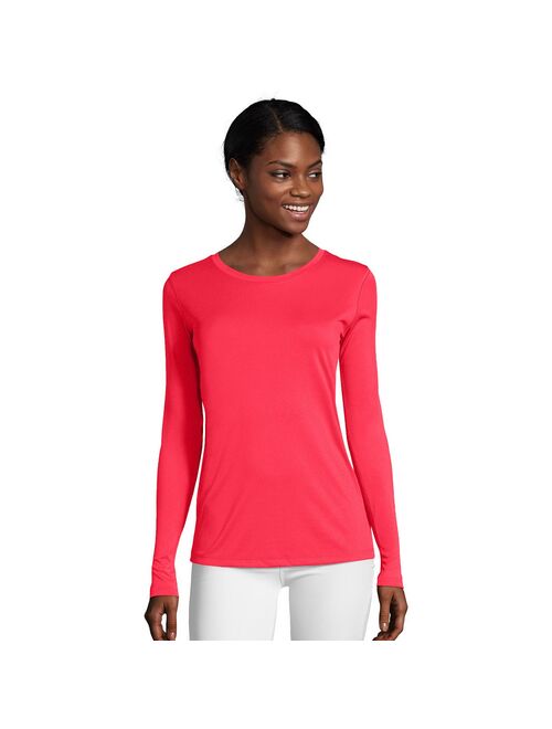 Women's Hanes® Cool Dri Long-Sleeve Performance Tee