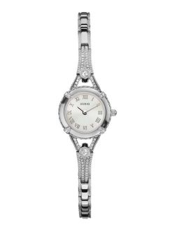 Watch, Women's Silver Tone Bracelet 22mm U0135L1