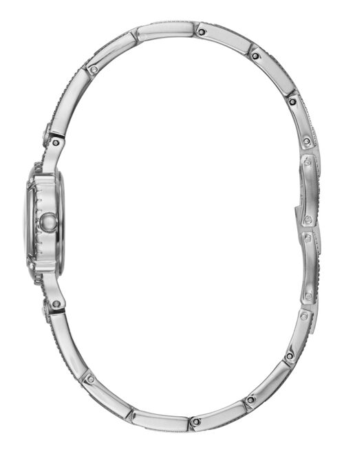 Guess Watch, Women's Silver Tone Bracelet 22mm U0135L1