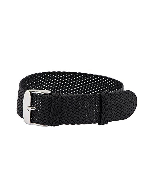 Clockwork Synergy - Perlon Watch Strap Braided Nylon Band