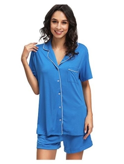 GYS Women's Buttons Down Short Pajamas