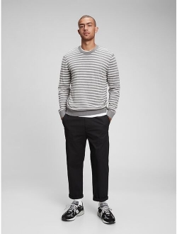 Mainstay Stripe Crewneck Sweater