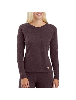 Women's Force Heavyweight Thermal Base Layer Long Sleeve Pocket Shirt