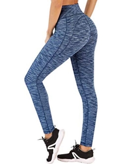 Heathyoga Yoga Pants for Women with Pockets Capri Leggings for Women High Waisted Leggings with Pockets for Women