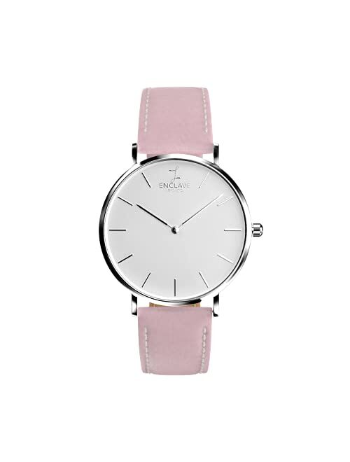 Enclave Mfg Co. Enclave Gossamer Classic Round Analog Wrist Watch for Women