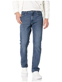 Men's 5 Pocket Straight Fit Stretch Jean