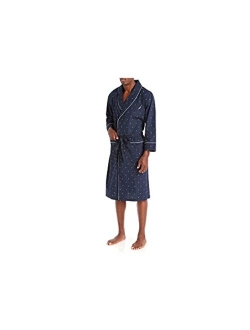 mens Long-sleeve Lightweight Cotton Woven-robe