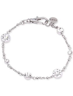 Crystal and Logo Station Bracelet, Created for Macy's