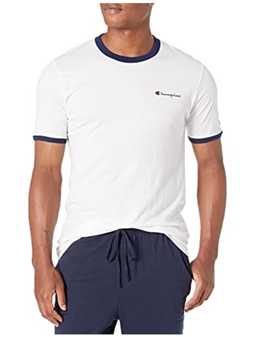 Champion Men's Short Sleeve Sleepwear Tee, C-Logo