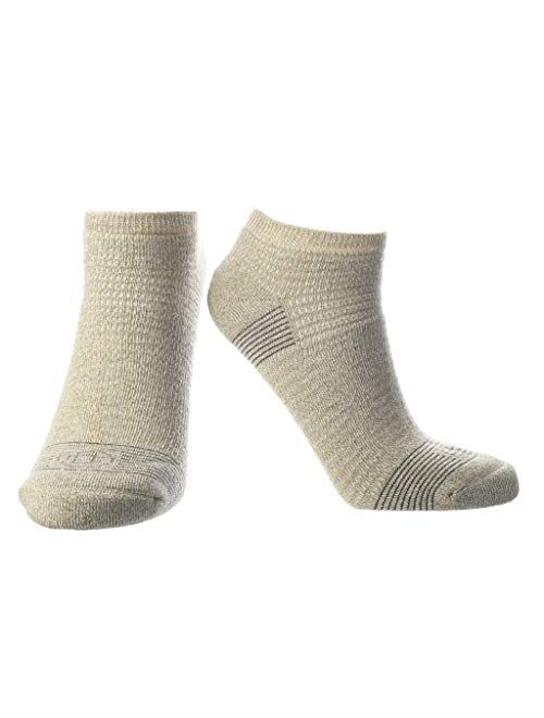 Doctor's Choice Men's Diabetic & Neuropathy Ankle Socks, Quarter Length, Non-Binding with Aloe, and Seamless Toe, 2-Pairs, White, Mens Large: Sock Size 10-13, Shoe Size 8