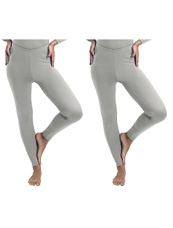 Women's Thermal Bottoms (Long John Base Layer Underwear Pants) Insulated for Outdoor Ski Warmth/Extreme Cold Pajamas