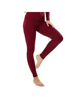 MANCYFIT Thermal Leggings for Women Fleece Lined Pants Long Underwear Bottoms