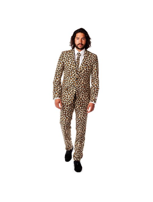 Men's OppoSuits Slim-Fit Novelty Suit & Tie Set